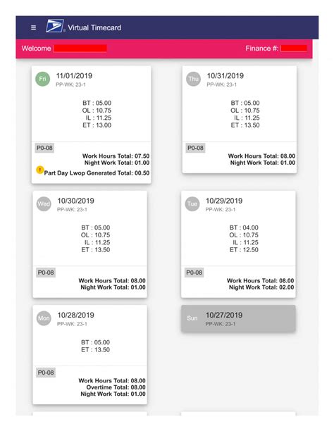 usps time conversion|USPS timekeeping, Virtual Timecard and ePayroll.